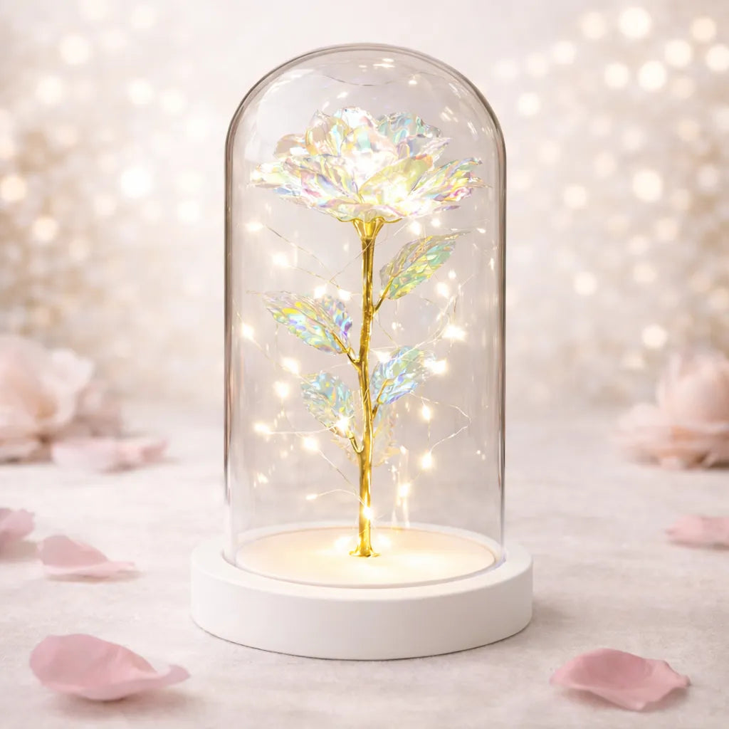 Sparkly Enchanted Rose