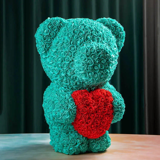 PE Simulation Immortal Rose Bear Love Heart Gift gift null 