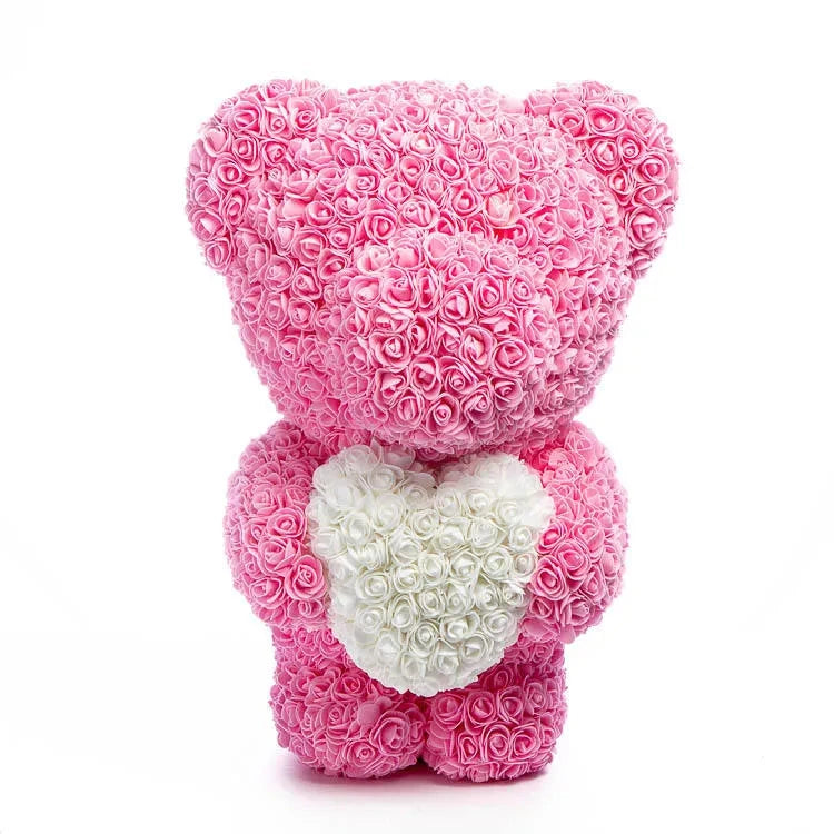 PE Simulation Immortal Rose Bear Love Heart Gift gift null 